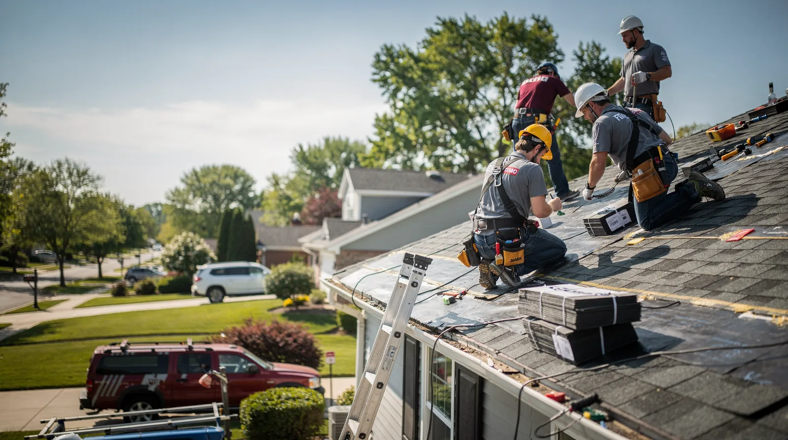 Roof Repair in White Heath, IL around you